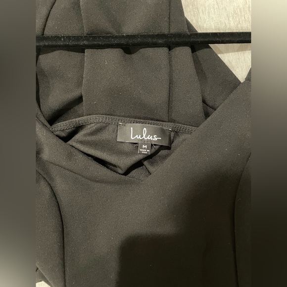 Lulus Balck Mini Dress - Picture 2 of 4